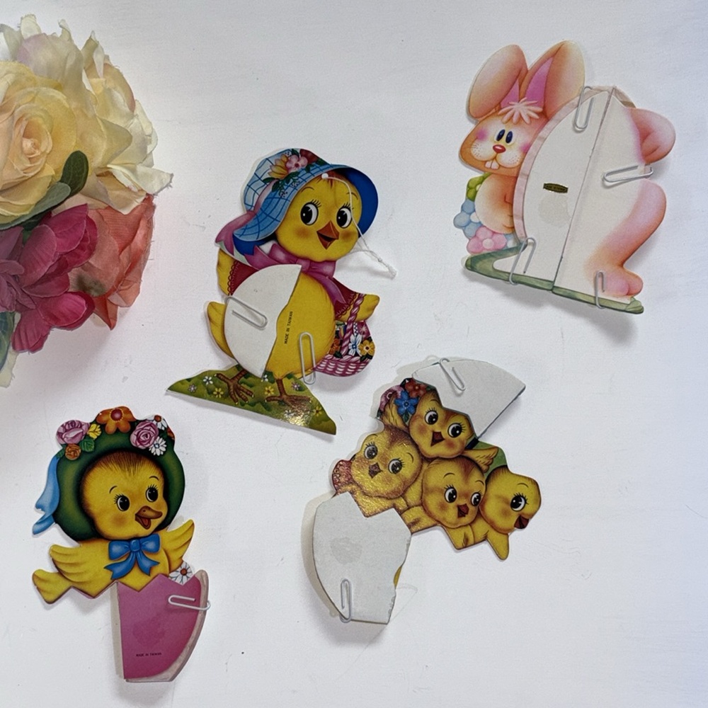 Honey Comb Easter Decor Vintage Easter Honeycomb Paper Decorations VTG